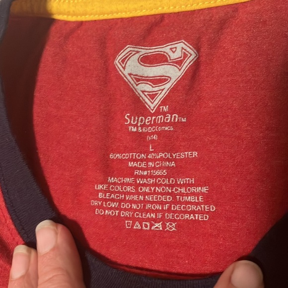 Men’s Superman pajama set - Picture 5 of 6